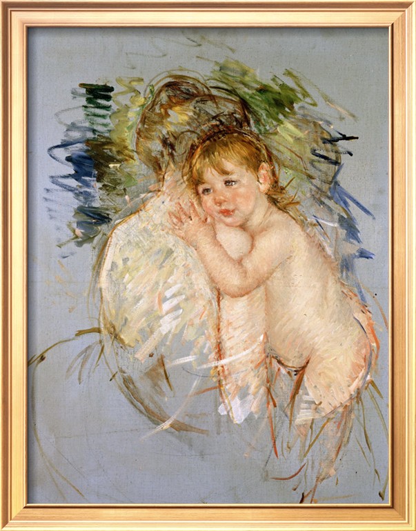 A Study for Le Dos Nu - Mary Cassatt Painting on Canvas